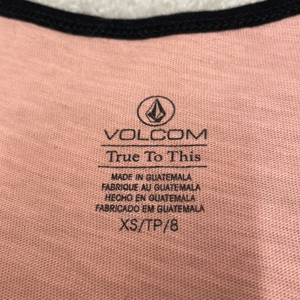 WORN ONCE VOLCOM ROSE TANK - Picture 4 of 4